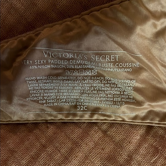 Elegant Beige Women's Bra - Picture 2 of 3